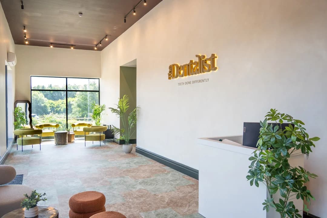 the dentalist dentist in loughborough reception photo