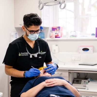 Dental check up with Ash