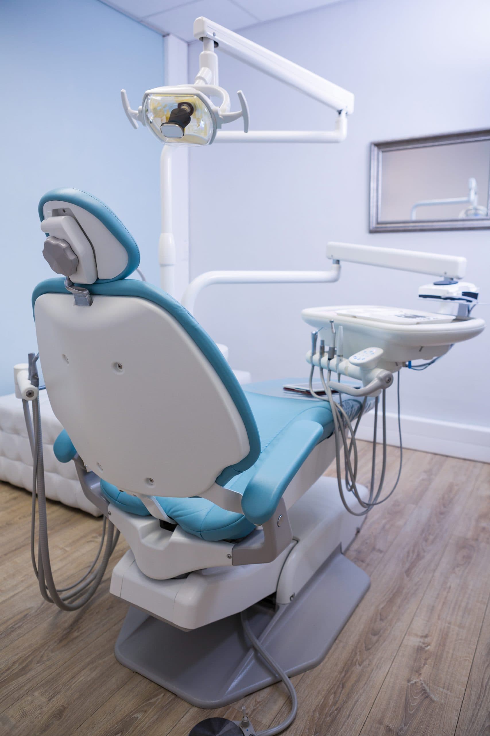 dentist chair with medical equipment in clinic J4HAFLN scaled