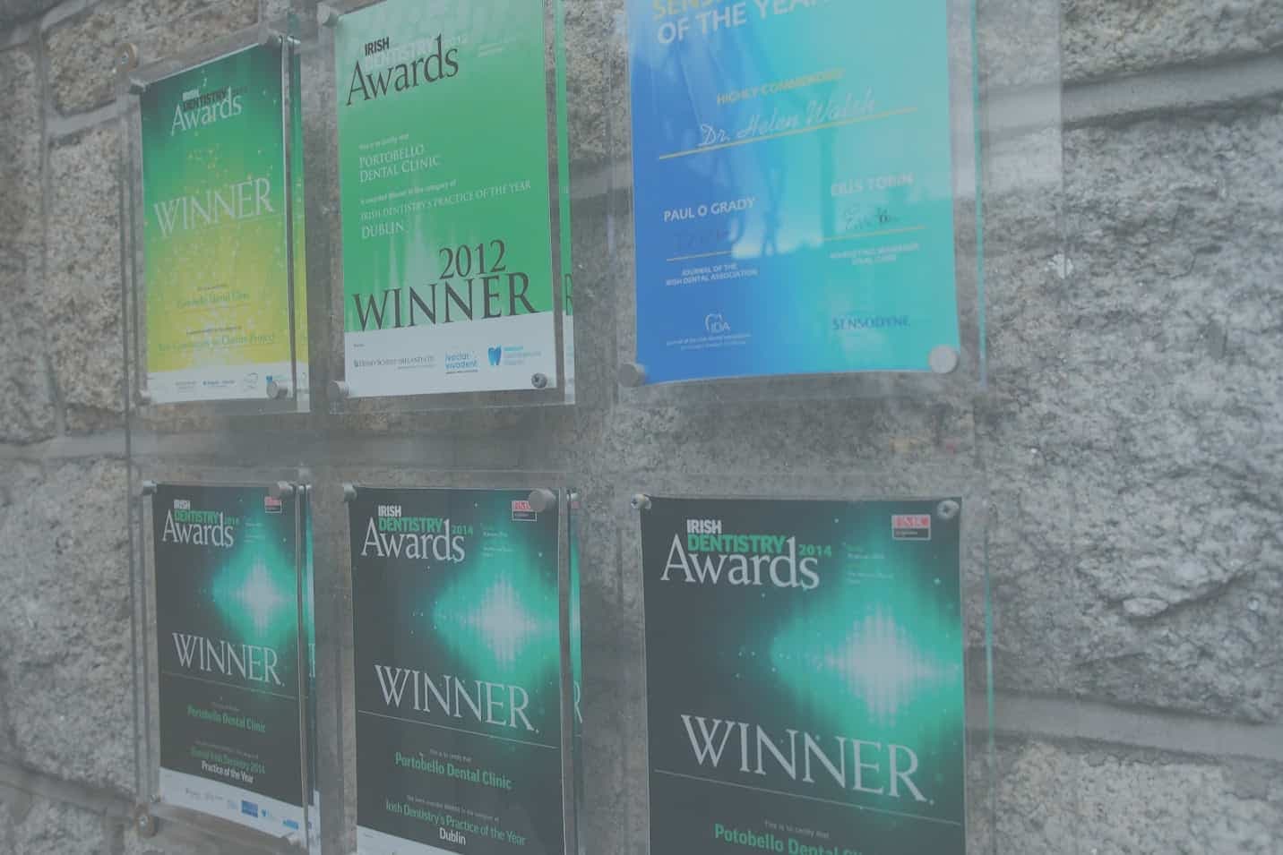 Awards won by Portobello Dental Clinic