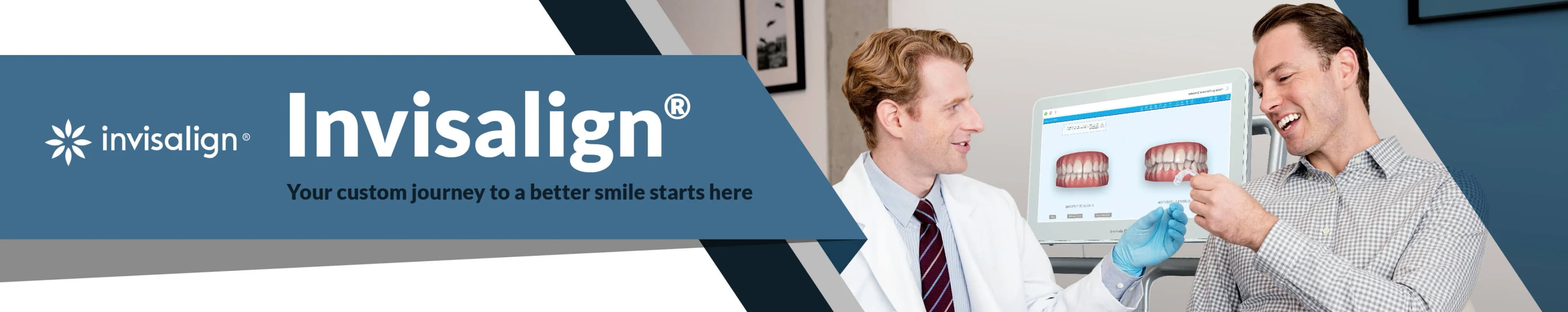 Invisalign Dental Treatment Banner Desktop
