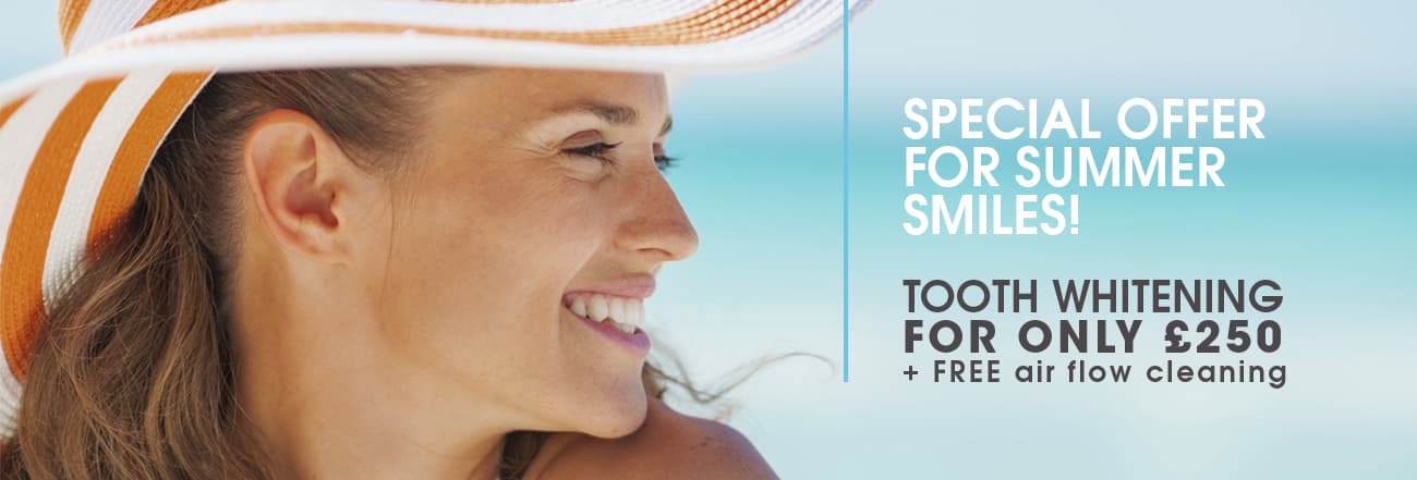 banner summer whitening