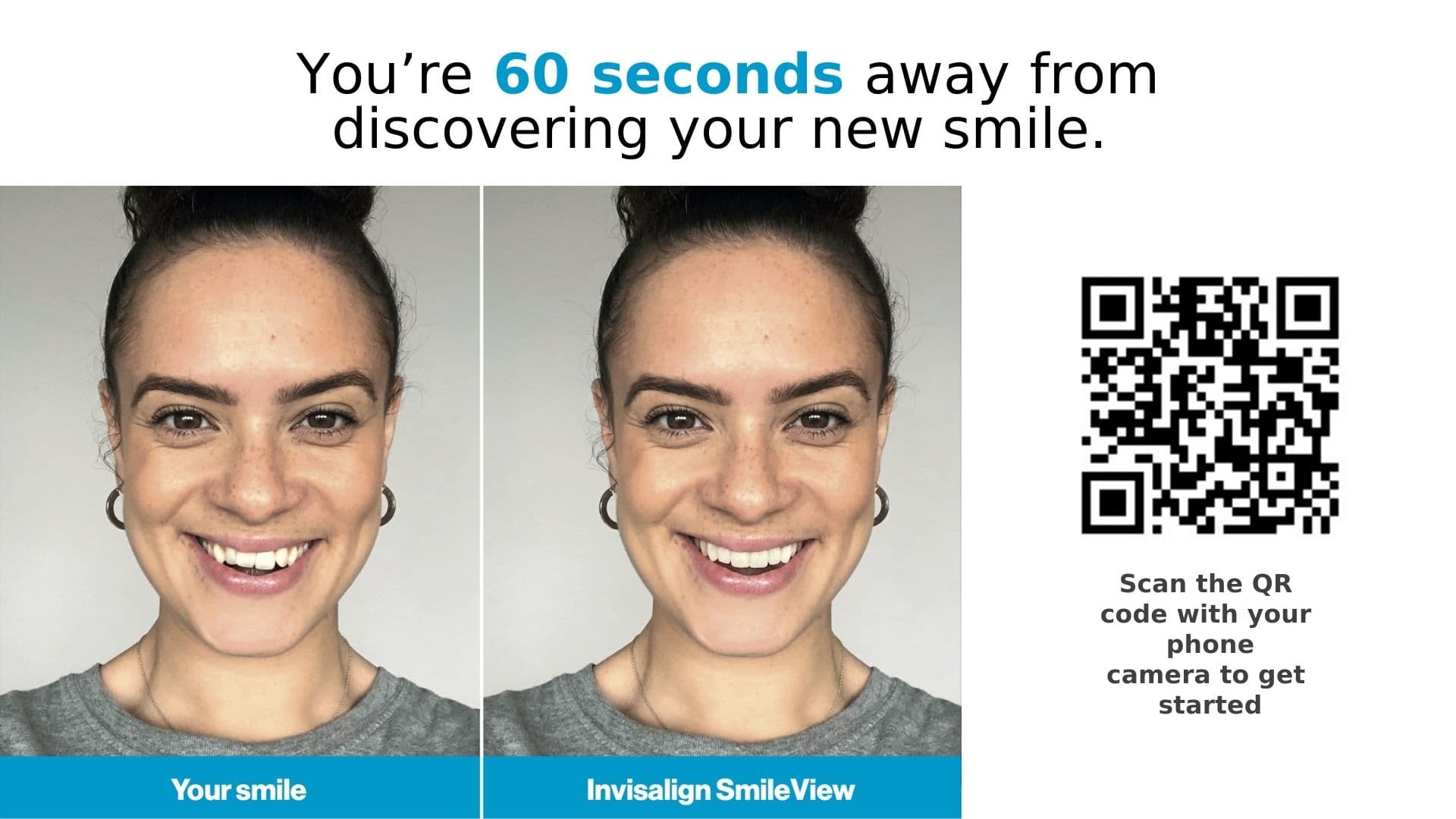Scan the QR code with your phone camera to get started. 4