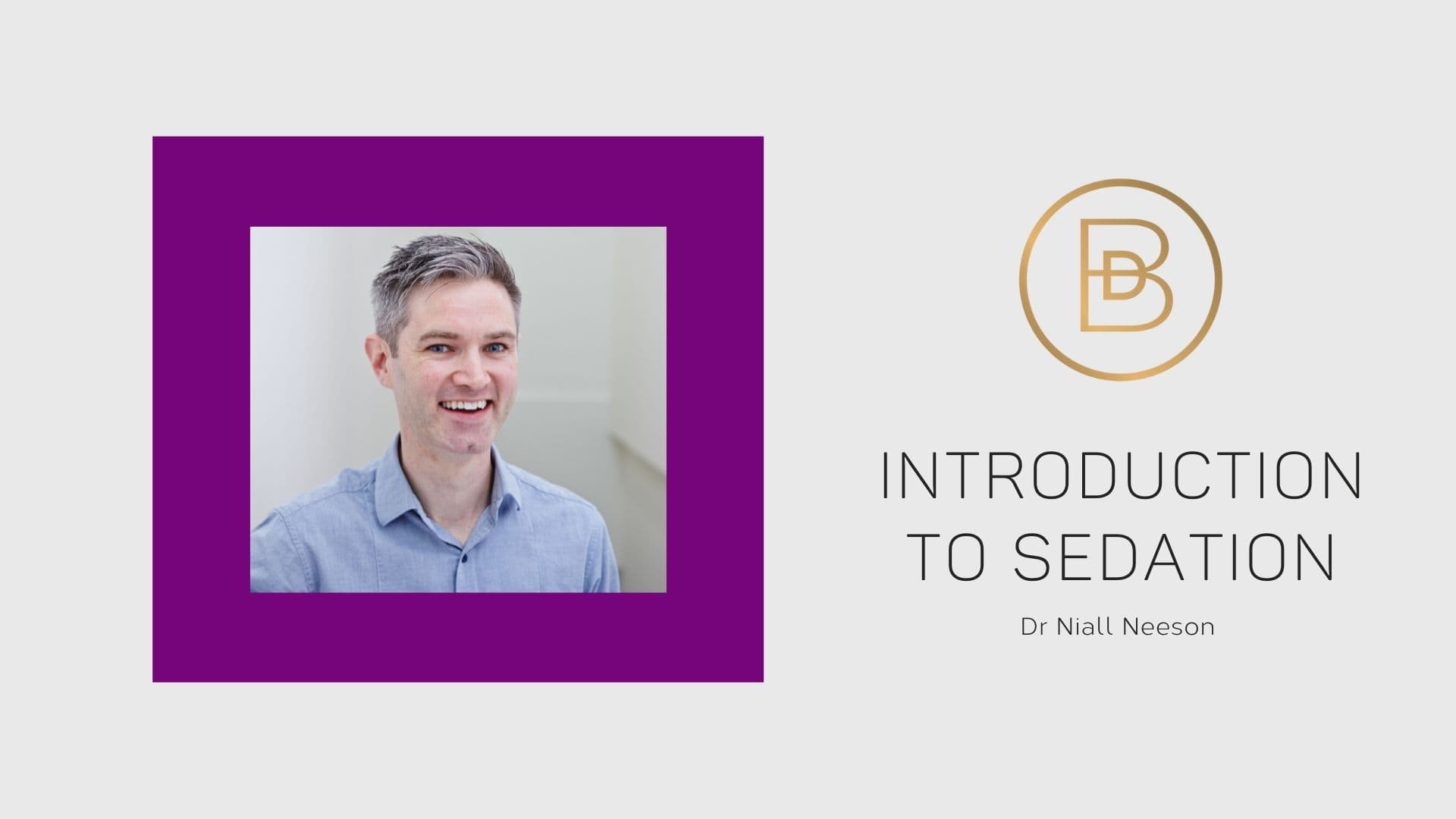 Introduction to sedation