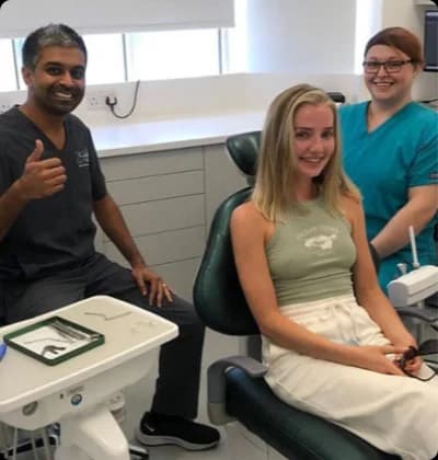 Team with patient